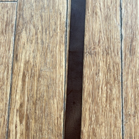 LEVI'S BROWN LEATHER BELT - Picture 5 of 7